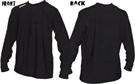 Sprawl Black Grappling Top - Long Sleeve